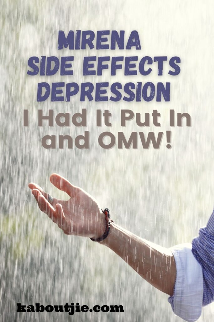 Mirena Side Effects Depression