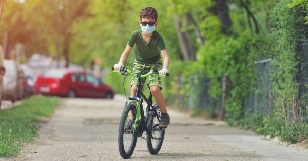 Child Cycling Mask