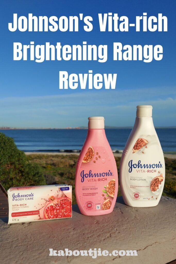 Johnson's Vita-rich Brightening Range Review