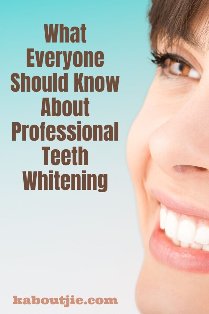 What Everyone Should Know About Professional Teeth Whitening