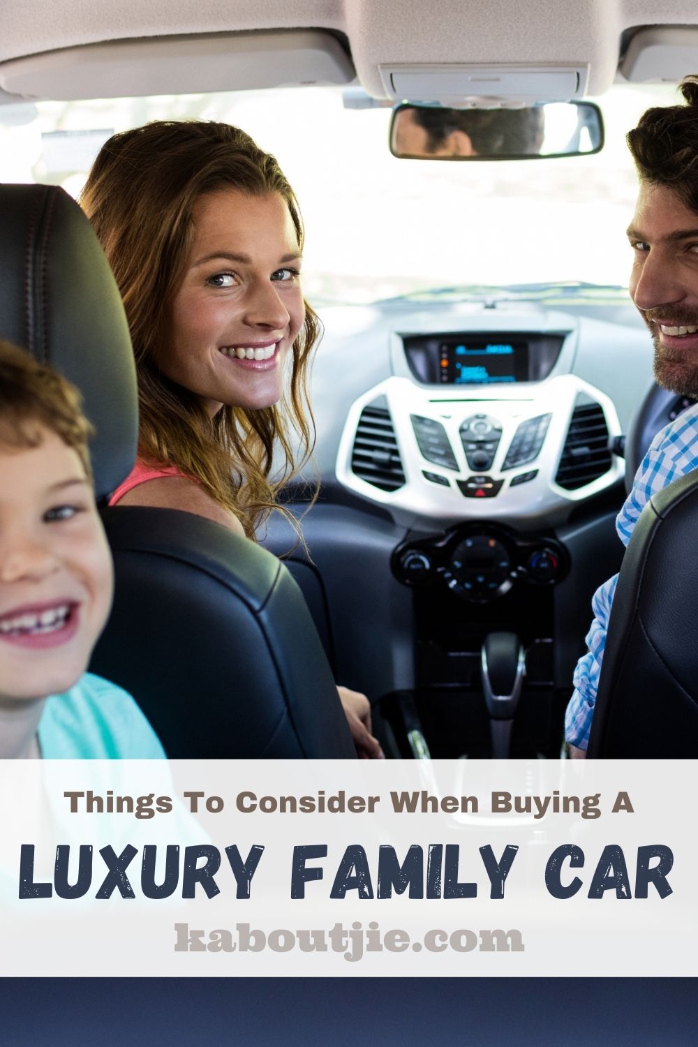 9 Things To Consider When Buying A Luxury Family Car