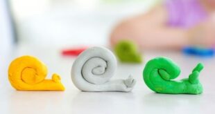 play-doh snails
