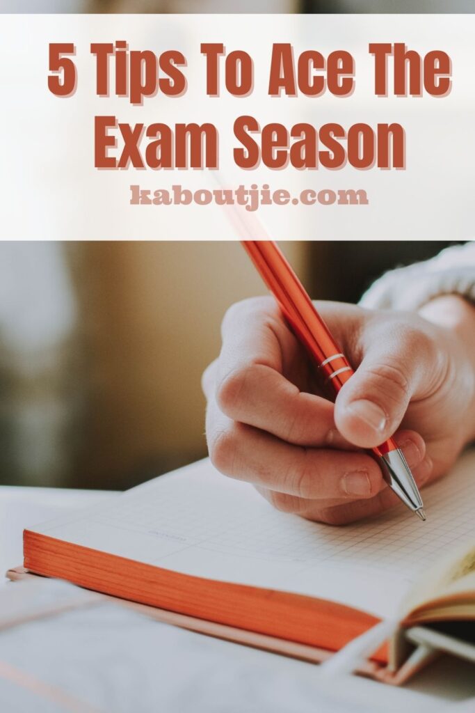 5 Tips To Ace The Exam Season