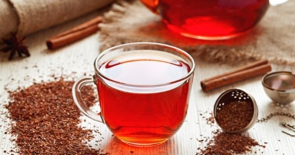 Cup of rooibos tea