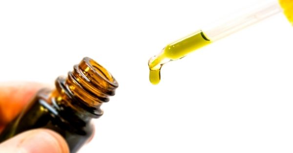 Drops of CBD Oil