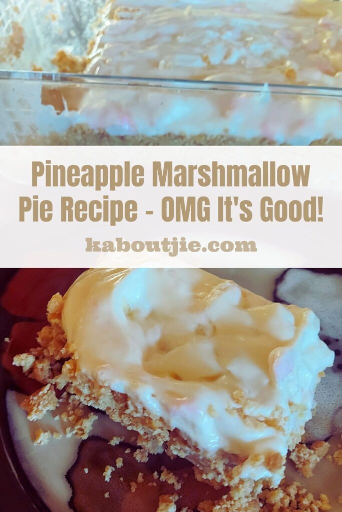 Pineapple Marshmallow Pie Recipe 