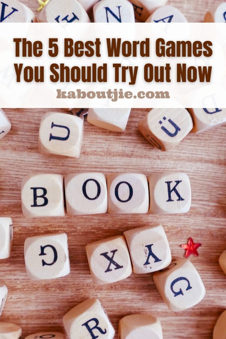 The 5 Best Word Games You Should Try Out Now