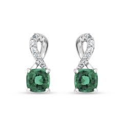 Emerald earrings