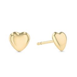 Heart studs