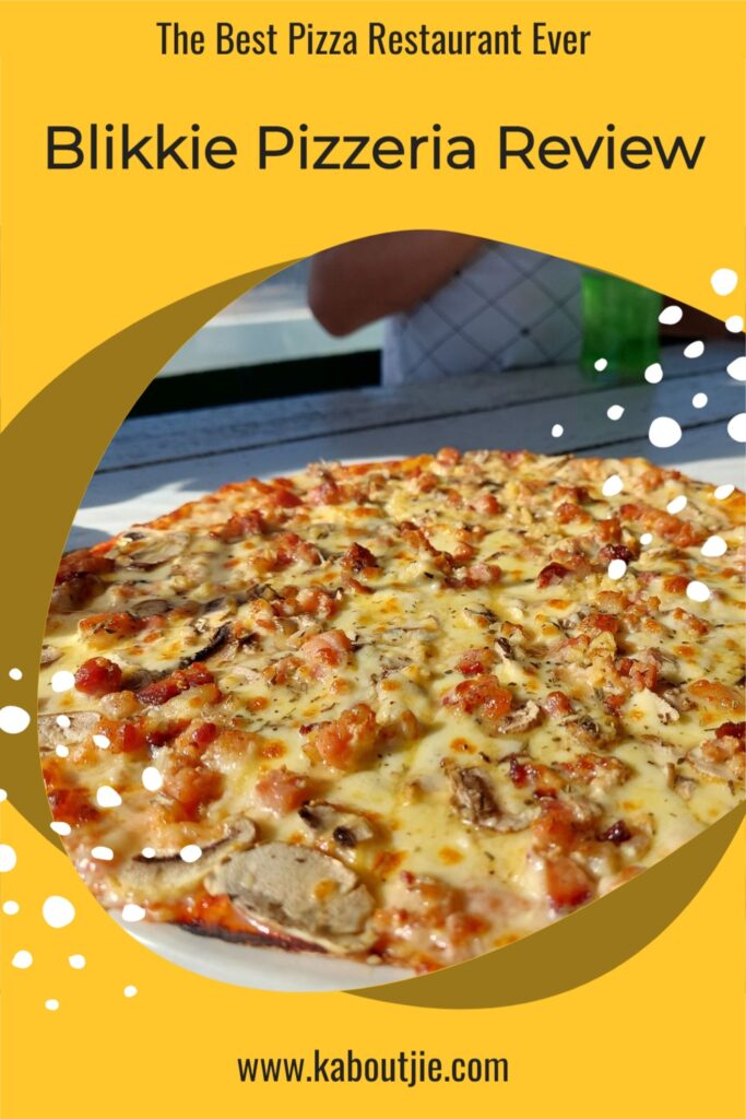 Blikkie Pizzeria Review