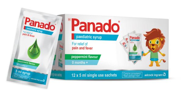 Panado Paediatric Syrup Sachets pain