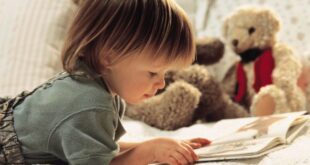 Young child reading