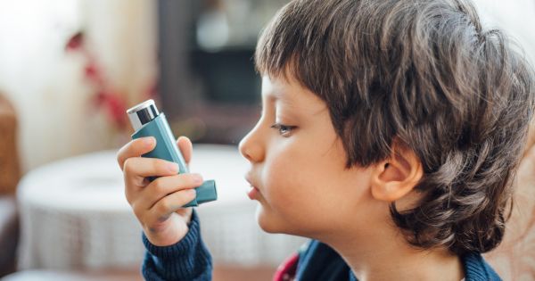 Child asthma pump