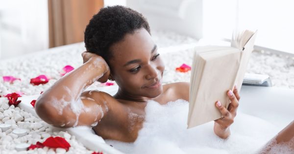 Reading in the bath