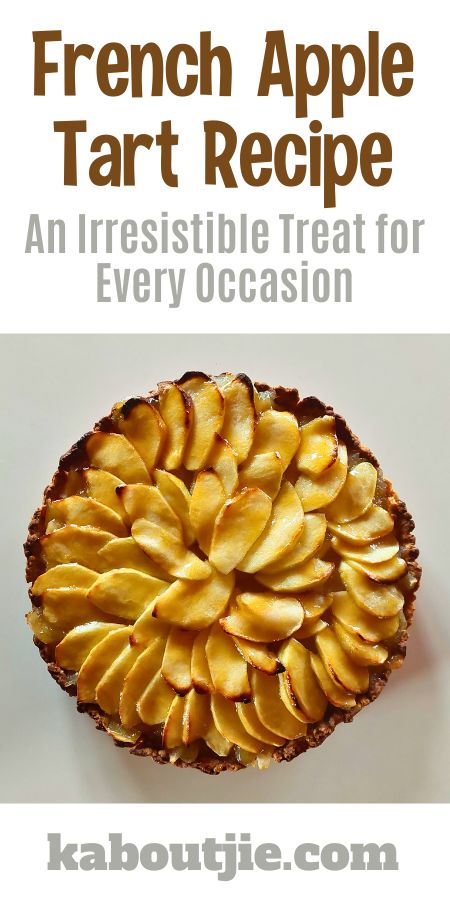 French apple tart recipe