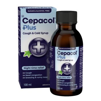 Cepacol Plus cough and cold syrup