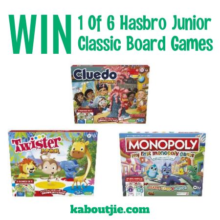 Win Hasbro classic board games junior