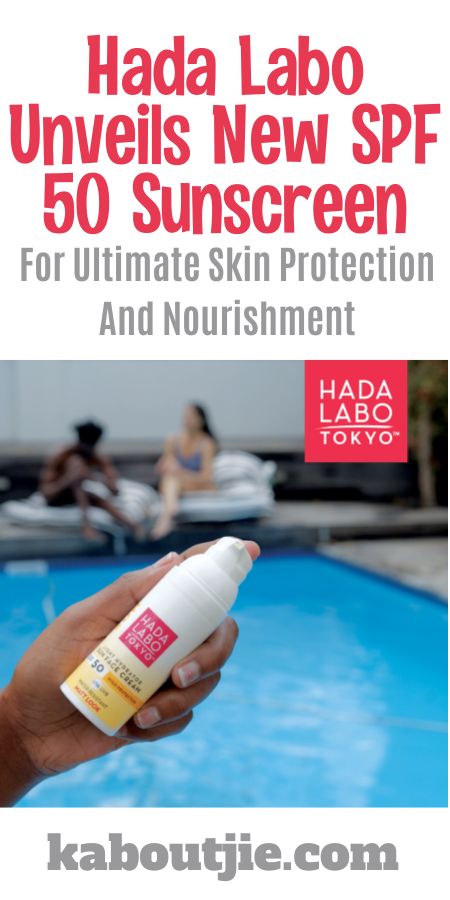 Hada Labo SPF 50 Sunscreen For Ultimate Skin Protection And Nourishment