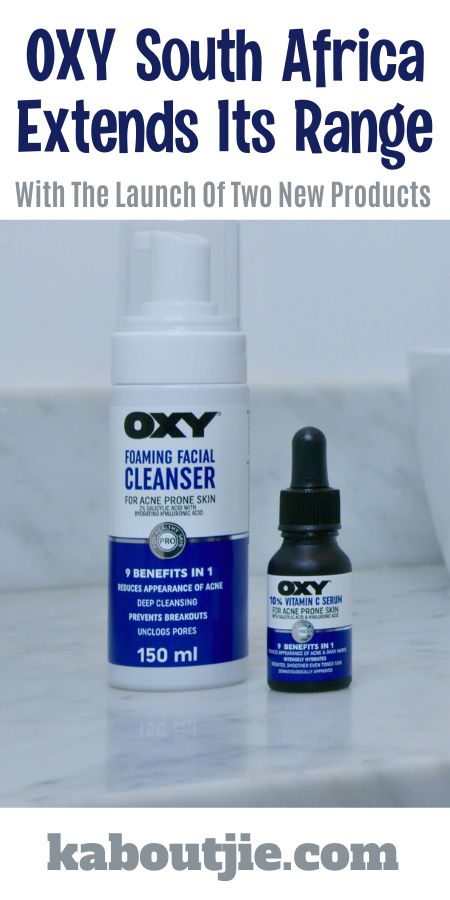 OXY South Africa Extends Its Range With The Launch Of Two New Products