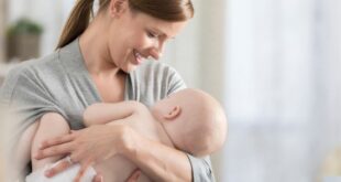 Breastfeeding baby mom
