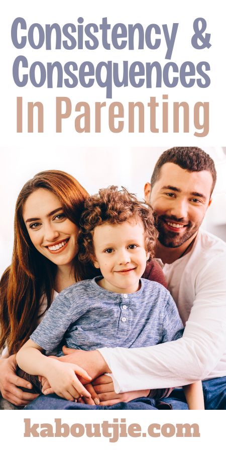 Consistency and Consequences in parenting