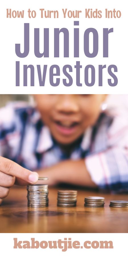 Hot to turn your kids into junior investors