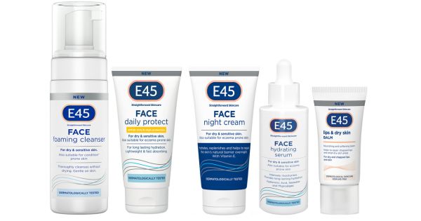 E45 Face care