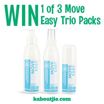 Win 1 of 3 Aromatic Apothecary Move Easy Trio Packs