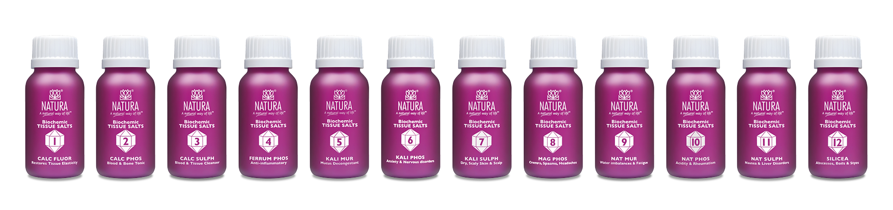 Natura Tissue Salts range