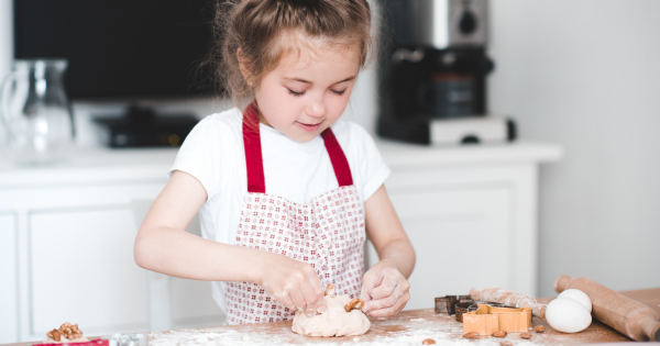 Child baking