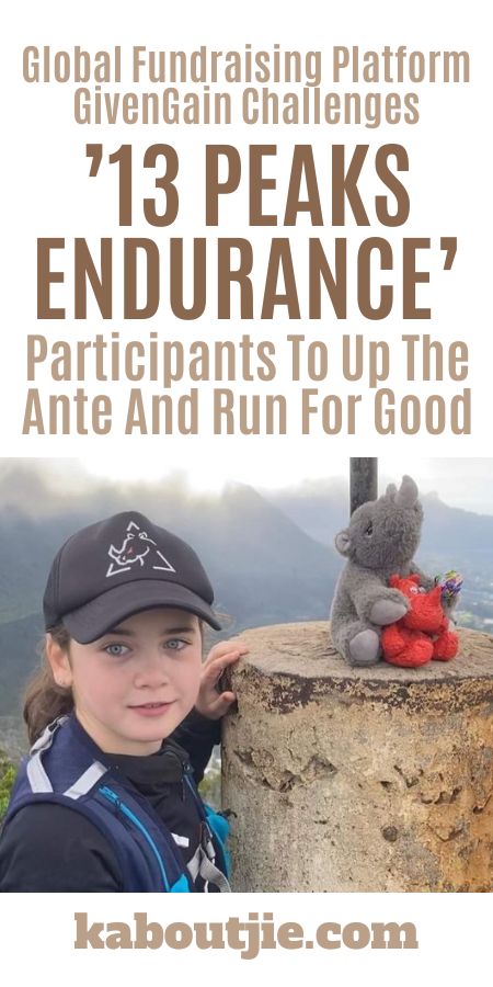 GivenGain Challenges '13 Peaks Endurance' Participants to Run for Good