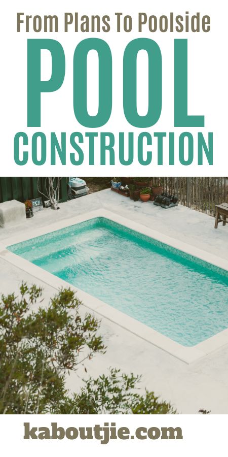 From Plans To Poolside: The Phases Of Pool Construction