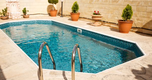 Swimming pool at home