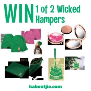 Win Wicked hampers