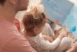 Toddler reading book