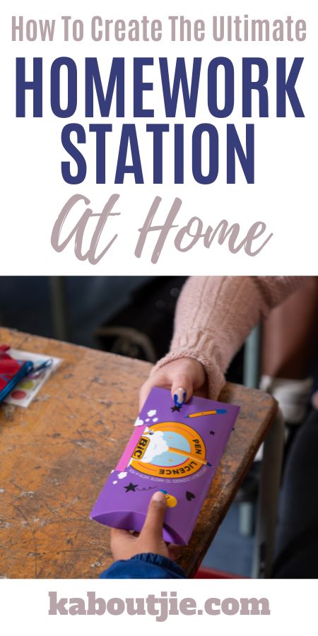 How To Create The Ultimate Homework Station At Home