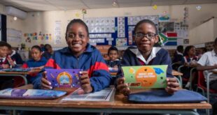 Learners at desk