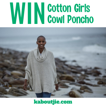 Win a Cotton Girls cowl poncho