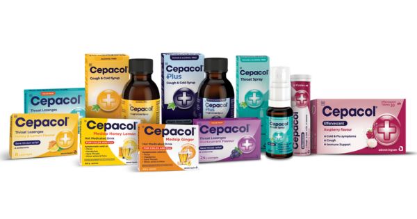 Cepacol range including raspberry