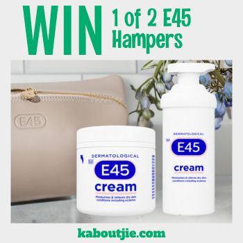 Win 1 of 2 E45 hampers