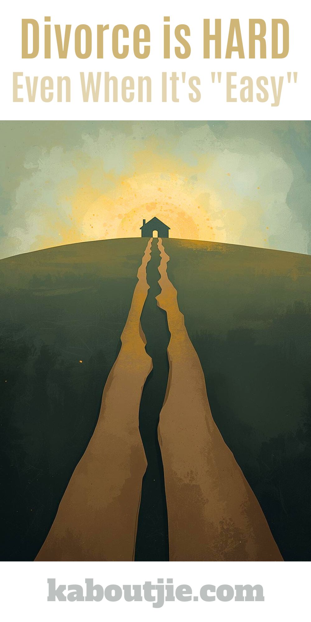 Divorce is hard even when it's easy